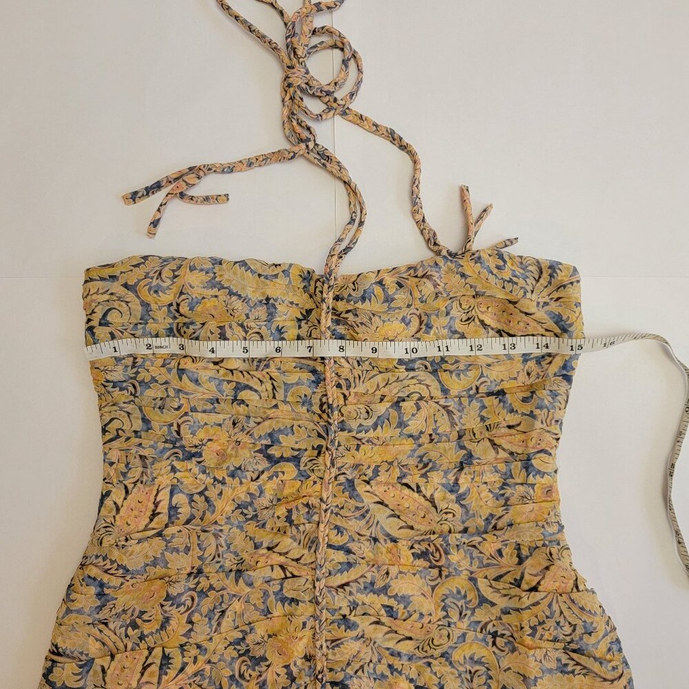 Veronica Beard Lucine Paisley Silk Gown - Picture 13 of 15